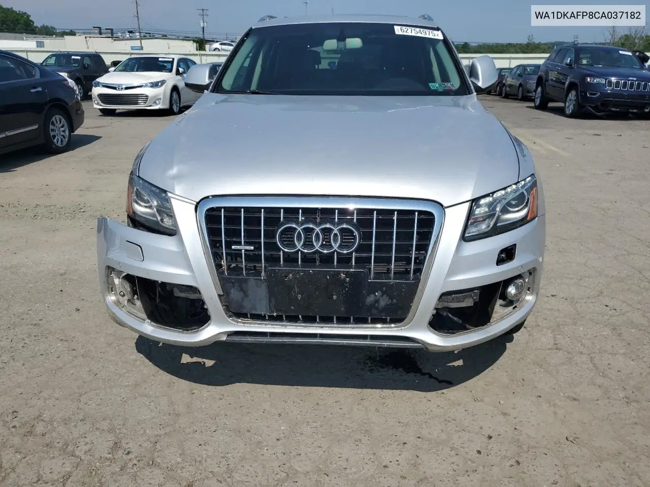 2012 Audi Q5 Premium Plus VIN: WA1DKAFP8CA037182 Lot: 62754975