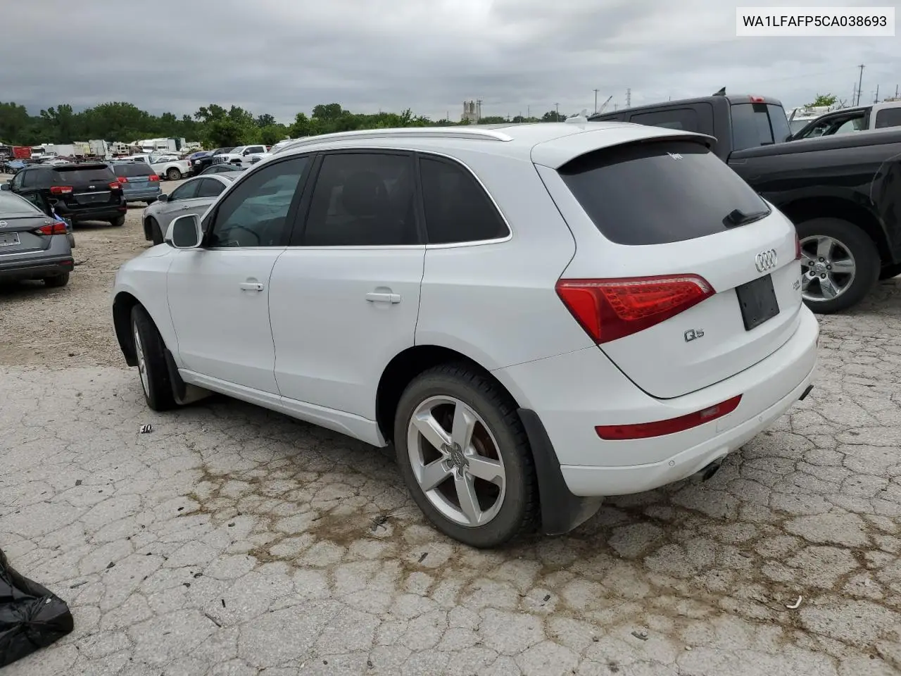 2012 Audi Q5 Premium Plus VIN: WA1LFAFP5CA038693 Lot: 63029955