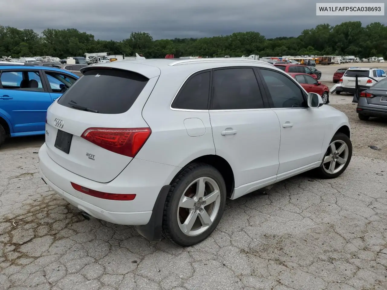 2012 Audi Q5 Premium Plus VIN: WA1LFAFP5CA038693 Lot: 63029955