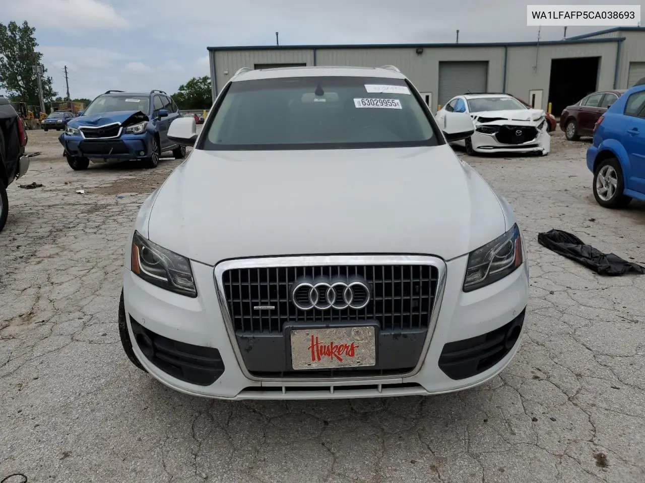 2012 Audi Q5 Premium Plus VIN: WA1LFAFP5CA038693 Lot: 63029955