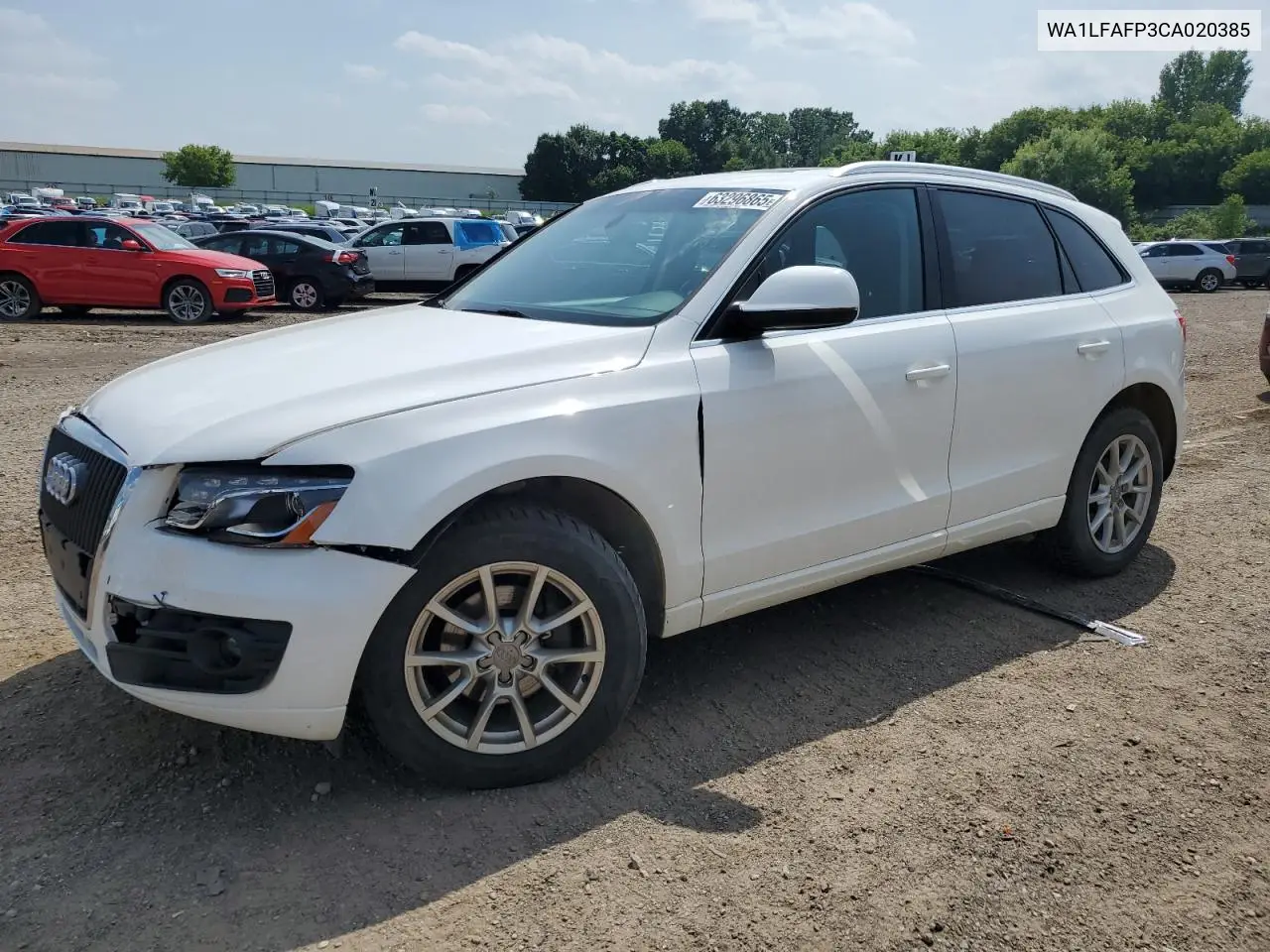 2012 Audi Q5 Premium Plus VIN: WA1LFAFP3CA020385 Lot: 63296865