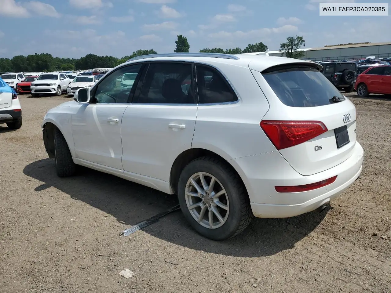 2012 Audi Q5 Premium Plus VIN: WA1LFAFP3CA020385 Lot: 63296865