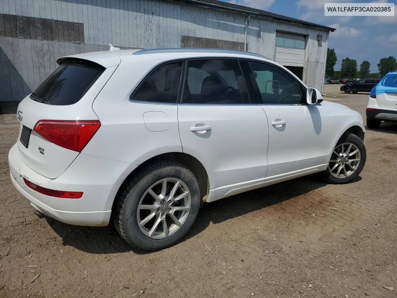 2012 Audi Q5 Premium Plus VIN: WA1LFAFP3CA020385 Lot: 63296865