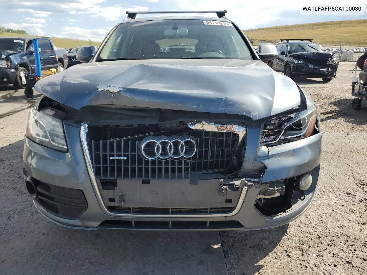 2012 Audi Q5 Premium Plus VIN: WA1LFAFP5CA100030 Lot: 64116945