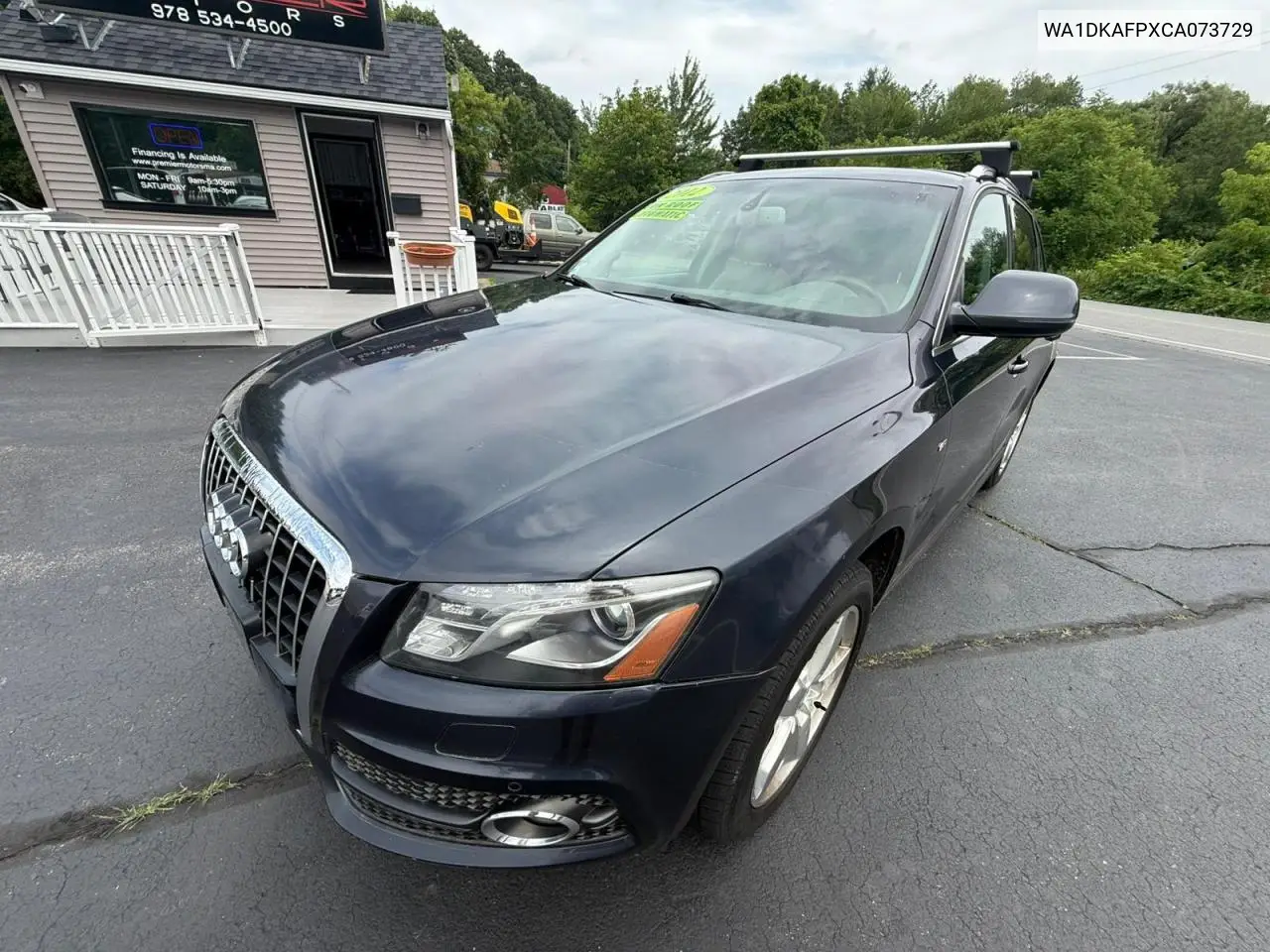 2012 Audi Q5 Premium Plus VIN: WA1DKAFPXCA073729 Lot: 64176255