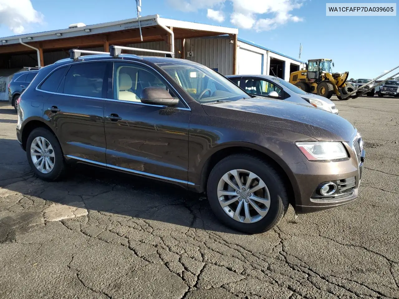 2013 Audi Q5 Premium VIN: WA1CFAFP7DA039605 Lot: 57348975