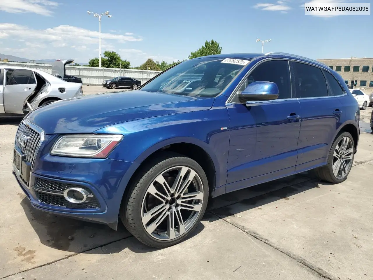 2013 Audi Q5 Prestige VIN: WA1WGAFP8DA082098 Lot: 61962325