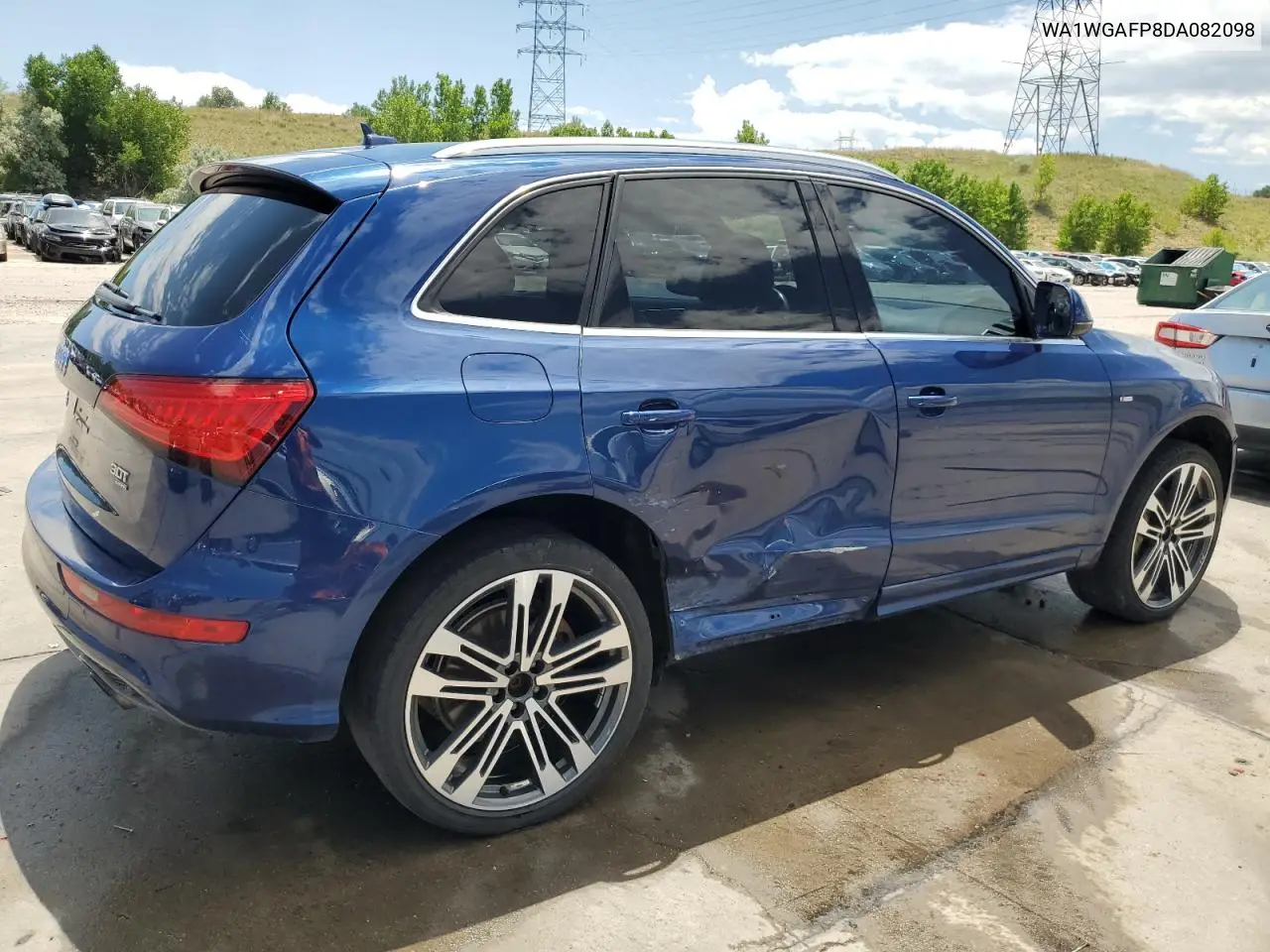 2013 Audi Q5 Prestige VIN: WA1WGAFP8DA082098 Lot: 61962325