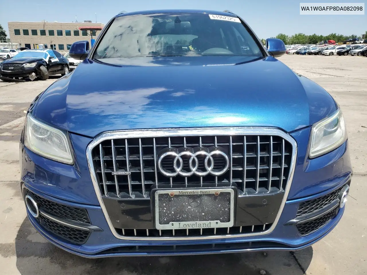 2013 Audi Q5 Prestige VIN: WA1WGAFP8DA082098 Lot: 61962325