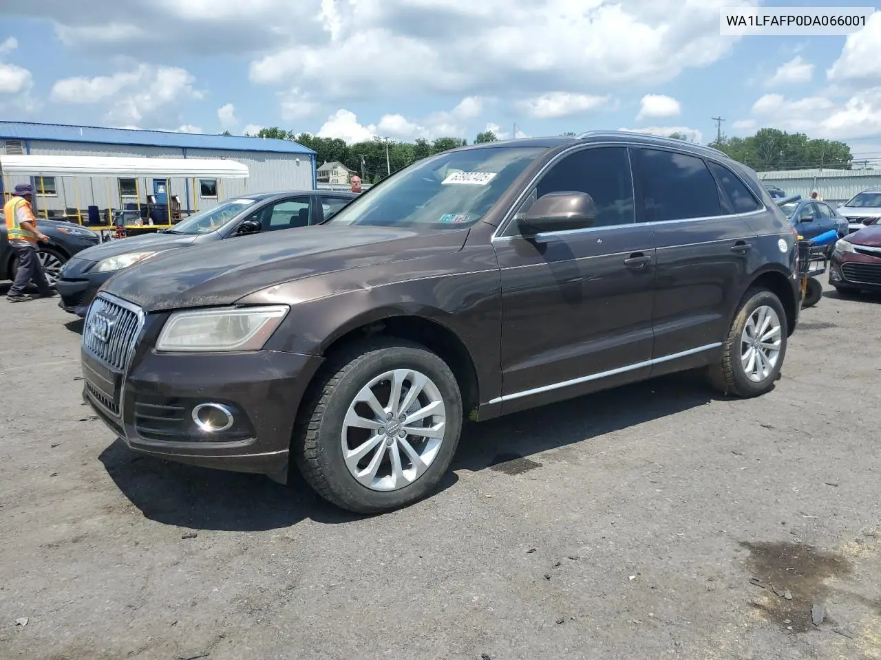 2013 Audi Q5 Premium Plus VIN: WA1LFAFP0DA066001 Lot: 63902405