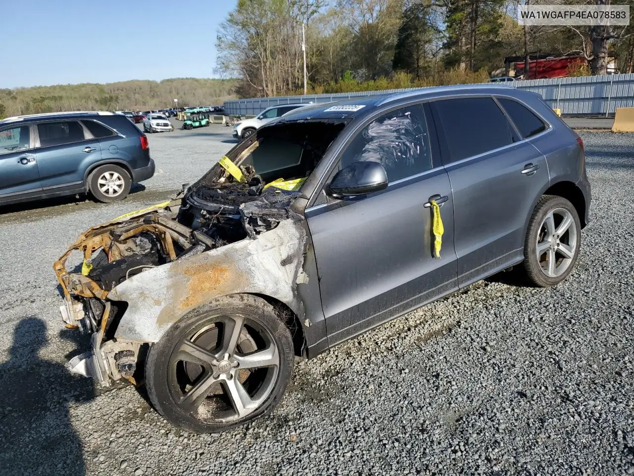 2014 Audi Q5 Prestige VIN: WA1WGAFP4EA078583 Lot: 51032225