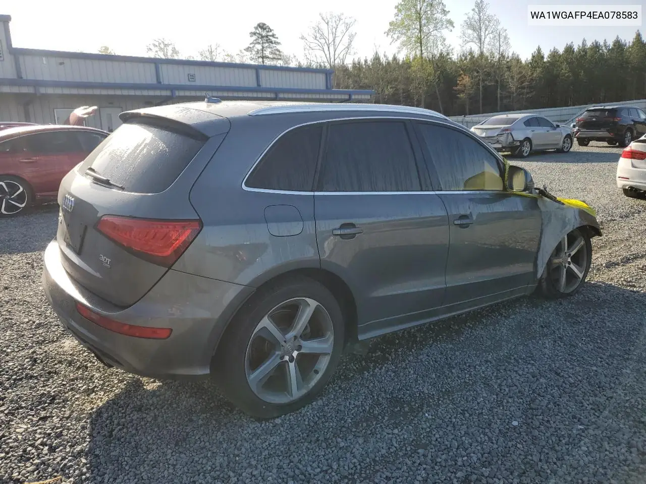2014 Audi Q5 Prestige VIN: WA1WGAFP4EA078583 Lot: 51032225