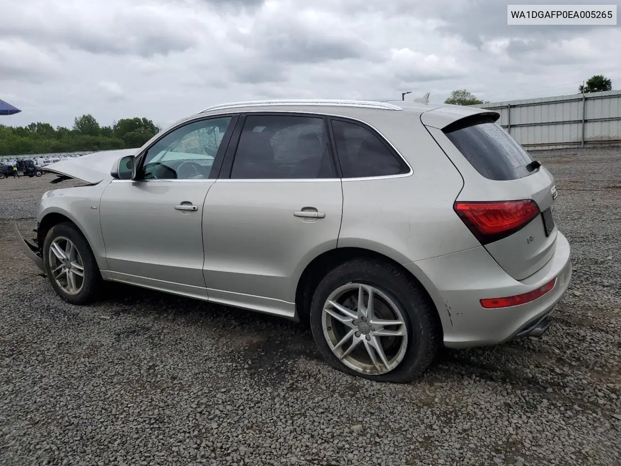 2014 Audi Q5 Premium Plus VIN: WA1DGAFP0EA005265 Lot: 56697635