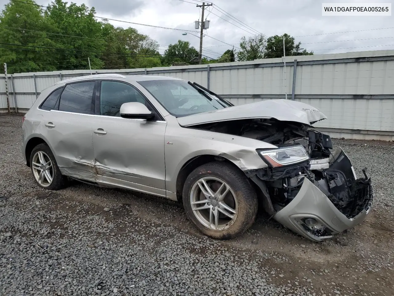 2014 Audi Q5 Premium Plus VIN: WA1DGAFP0EA005265 Lot: 56697635