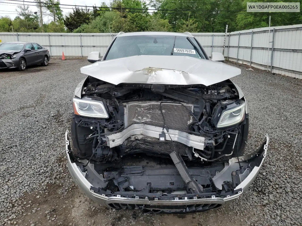 2014 Audi Q5 Premium Plus VIN: WA1DGAFP0EA005265 Lot: 56697635