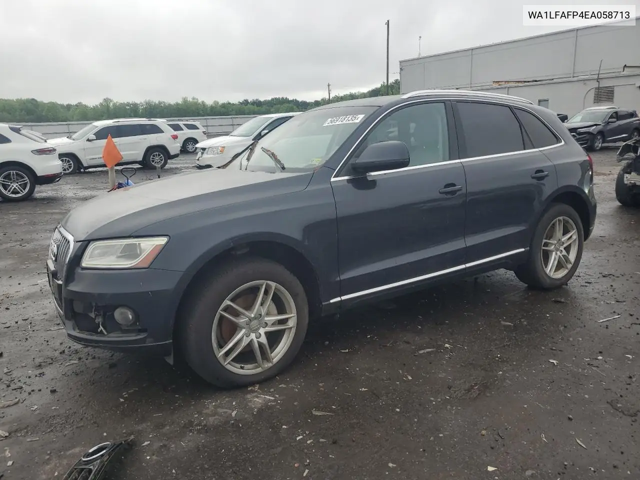 2014 Audi Q5 Premium Plus VIN: WA1LFAFP4EA058713 Lot: 56918135