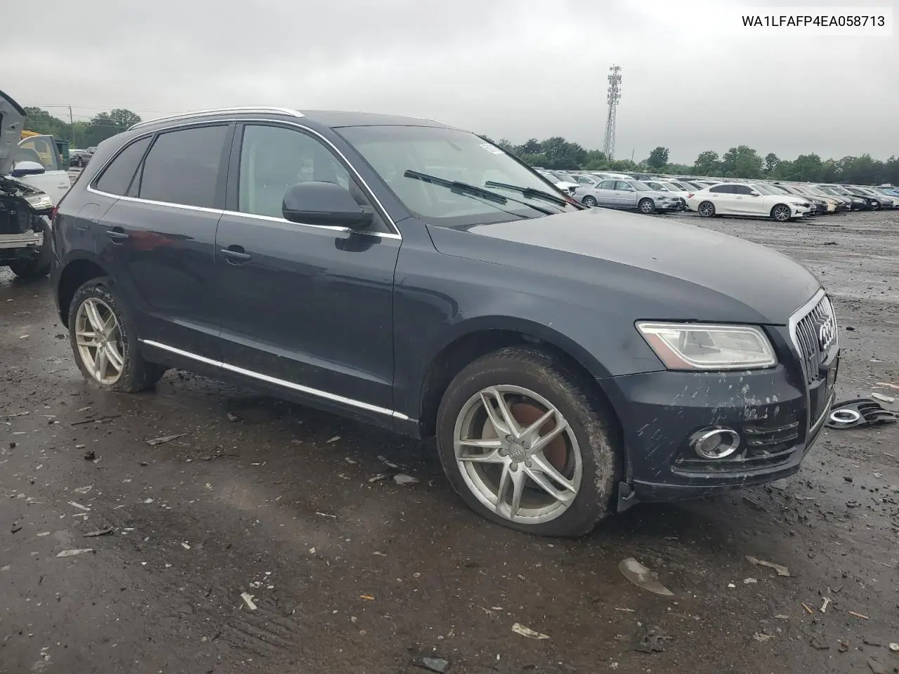 2014 Audi Q5 Premium Plus VIN: WA1LFAFP4EA058713 Lot: 56918135