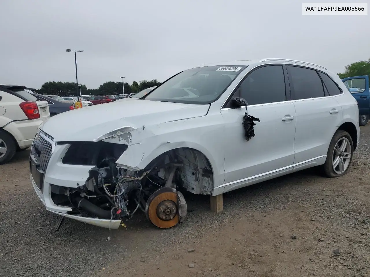 2014 Audi Q5 Premium Plus VIN: WA1LFAFP9EA005666 Lot: 56924065