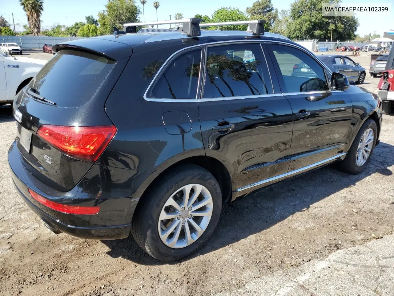 2014 Audi Q5 Premium VIN: WA1CFAFP4EA102399 Lot: 56930745