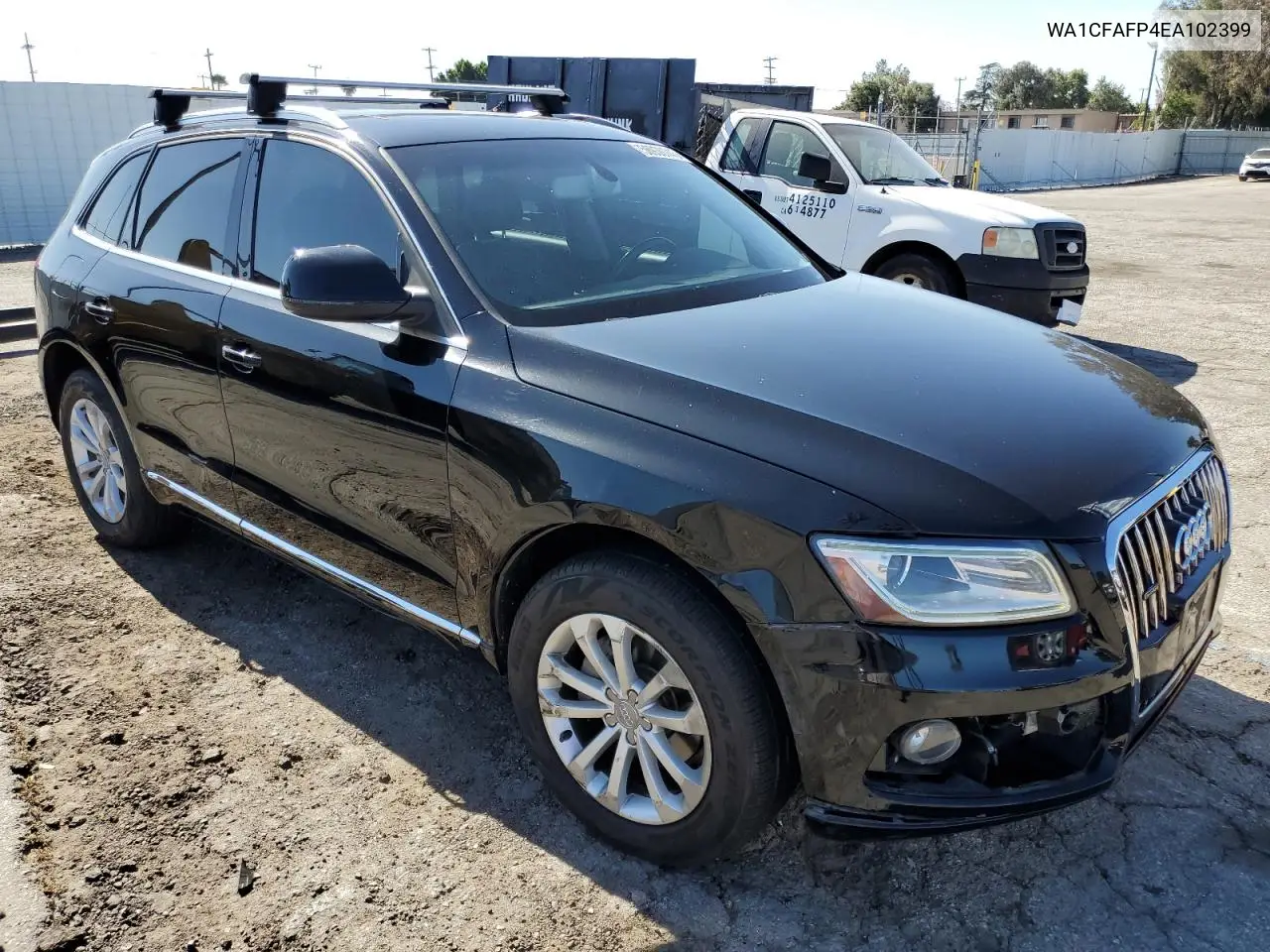 2014 Audi Q5 Premium VIN: WA1CFAFP4EA102399 Lot: 56930745