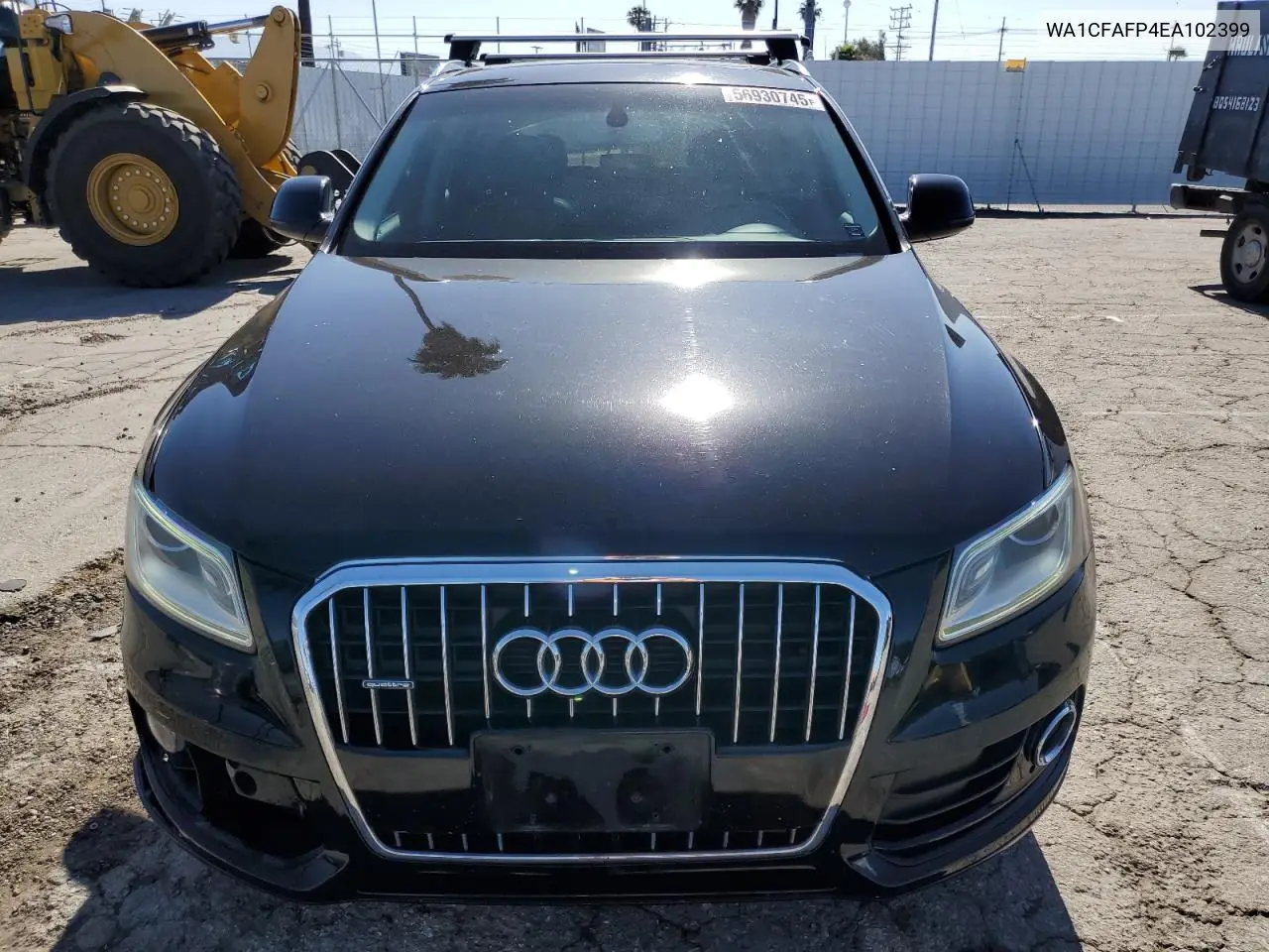 2014 Audi Q5 Premium VIN: WA1CFAFP4EA102399 Lot: 56930745