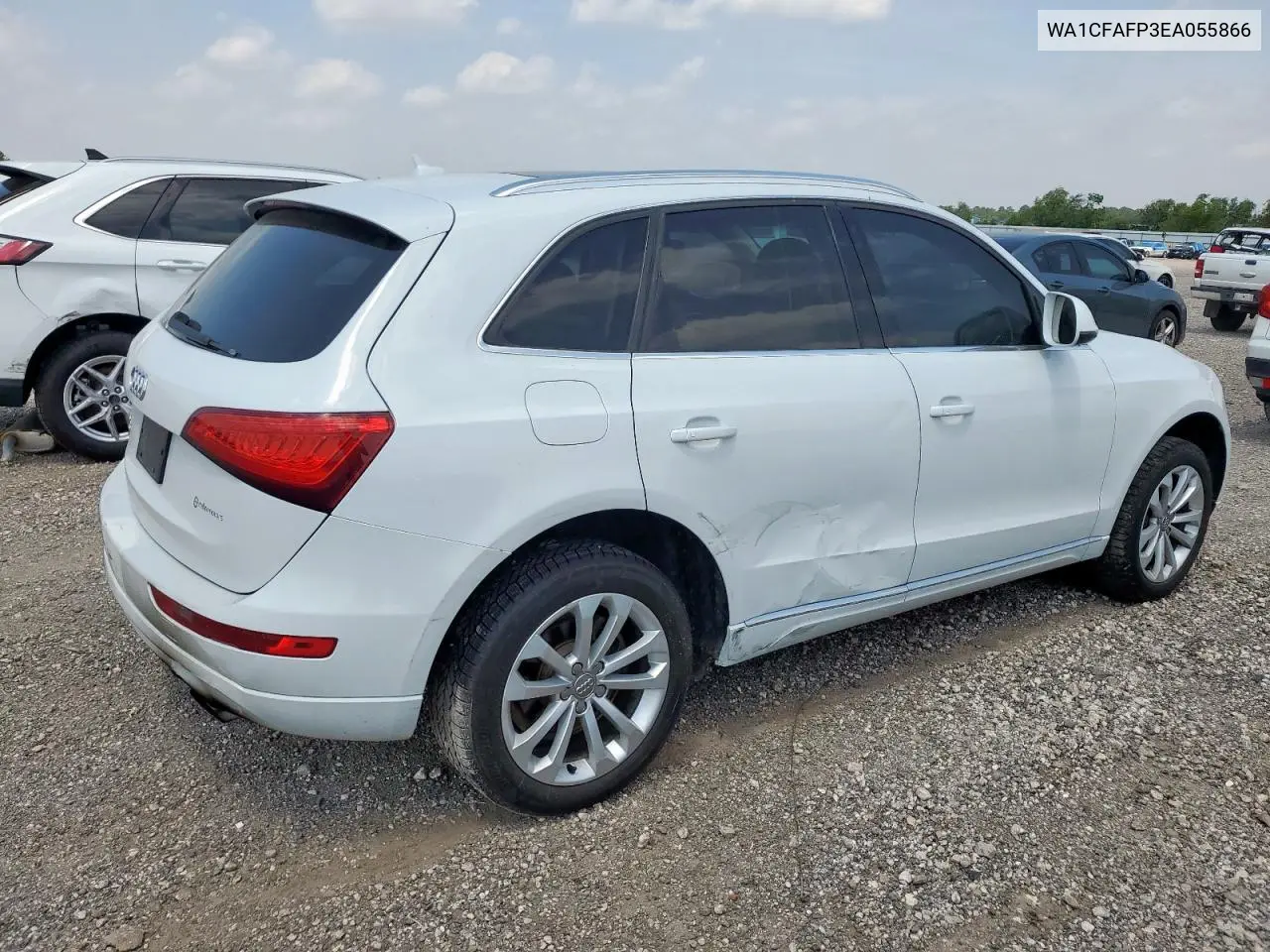 2014 Audi Q5 Premium VIN: WA1CFAFP3EA055866 Lot: 56986335