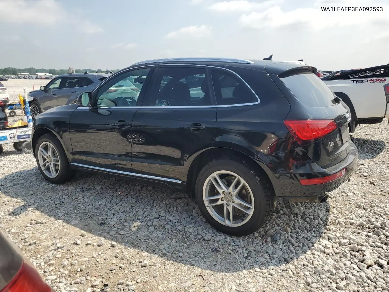 2014 Audi Q5 Premium Plus VIN: WA1LFAFP3EA092593 Lot: 61636415