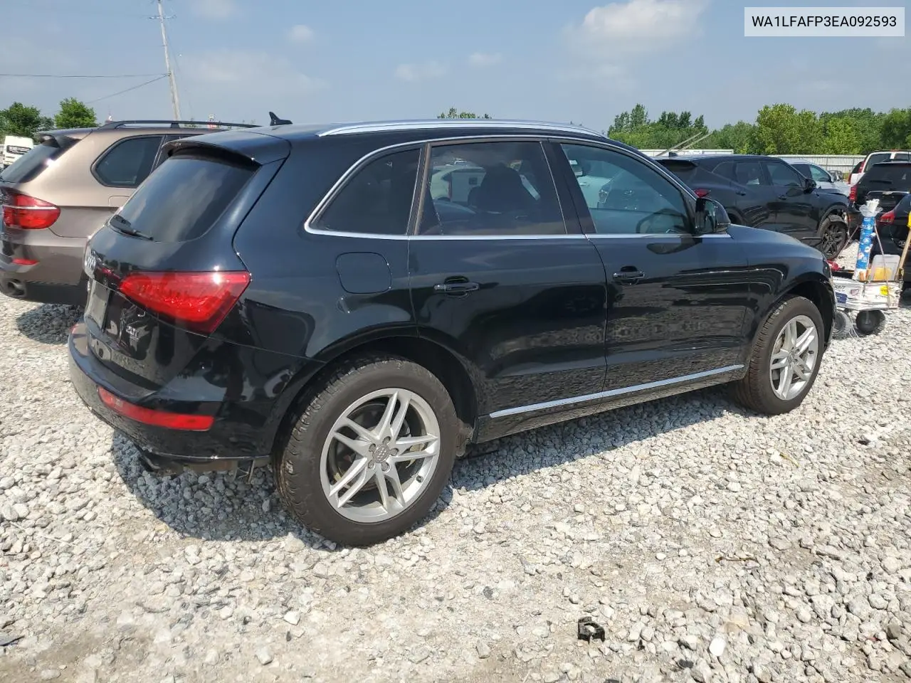 2014 Audi Q5 Premium Plus VIN: WA1LFAFP3EA092593 Lot: 61636415