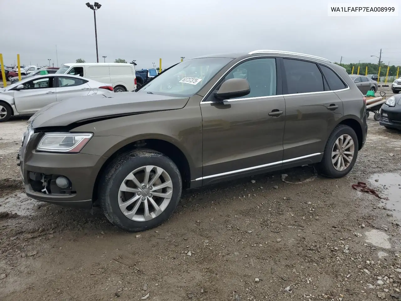 2014 Audi Q5 Premium Plus VIN: WA1LFAFP7EA008999 Lot: 63737375