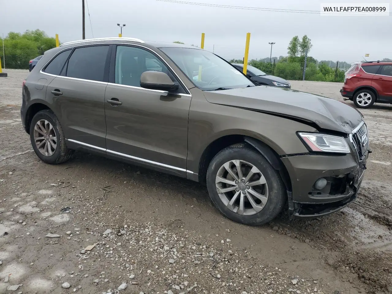 2014 Audi Q5 Premium Plus VIN: WA1LFAFP7EA008999 Lot: 63737375