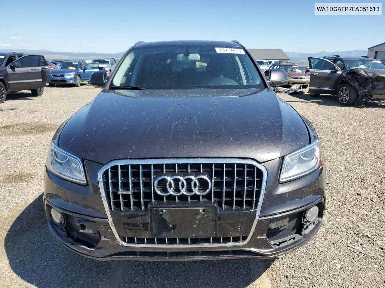 2014 Audi Q5 Premium Plus VIN: WA1DGAFP7EA051613 Lot: 63777875