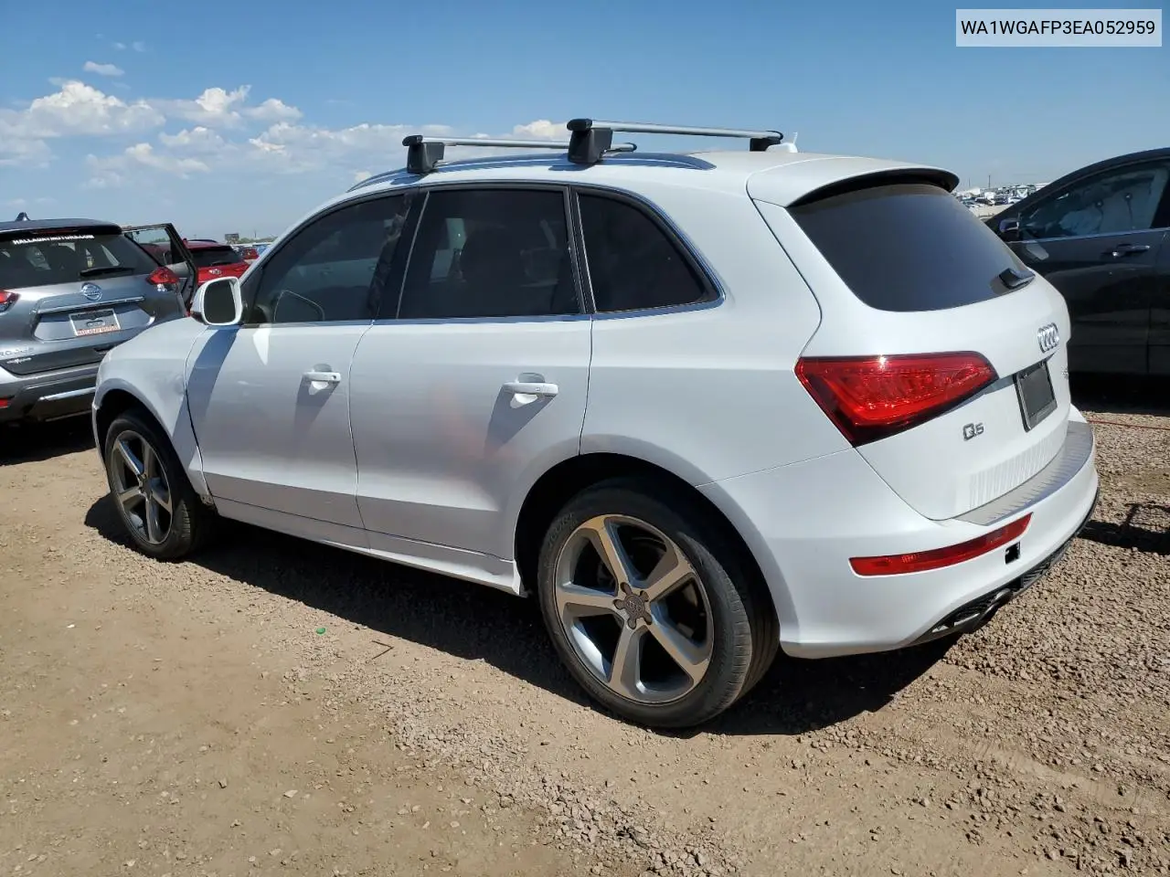 2014 Audi Q5 Prestige VIN: WA1WGAFP3EA052959 Lot: 63793835