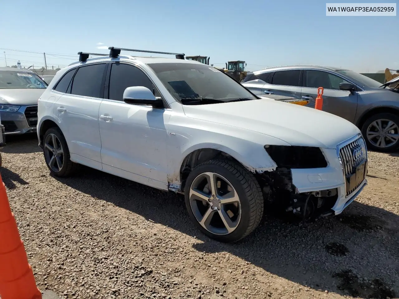 2014 Audi Q5 Prestige VIN: WA1WGAFP3EA052959 Lot: 63793835