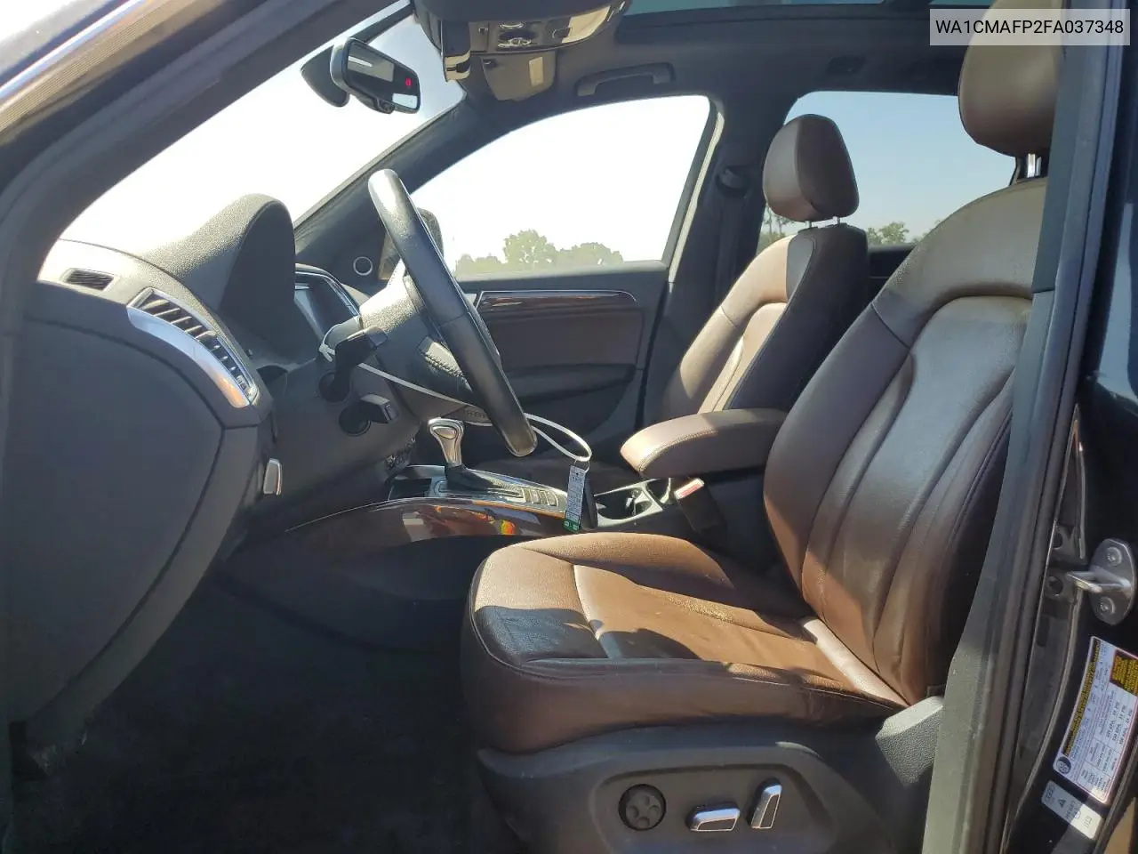 2015 Audi Q5 Tdi Premium Plus VIN: WA1CMAFP2FA037348 Lot: 54729095