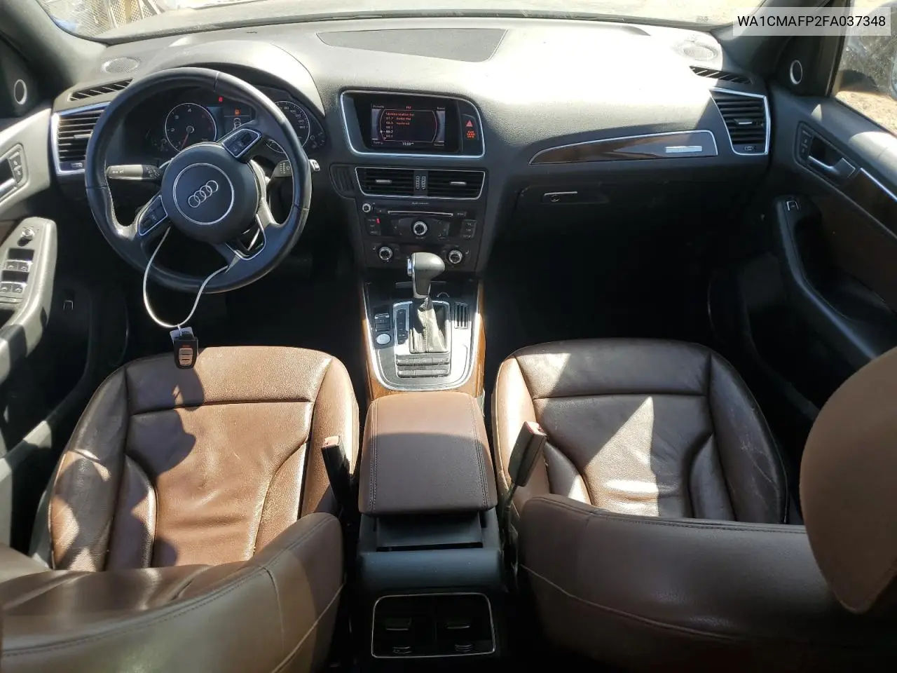 2015 Audi Q5 Tdi Premium Plus VIN: WA1CMAFP2FA037348 Lot: 54729095