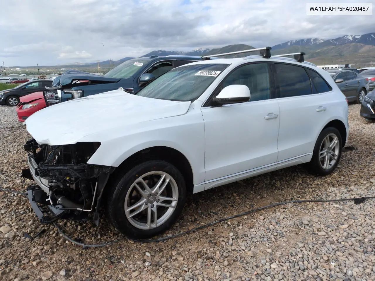 2015 Audi Q5 Premium Plus VIN: WA1LFAFP5FA020487 Lot: 56235525