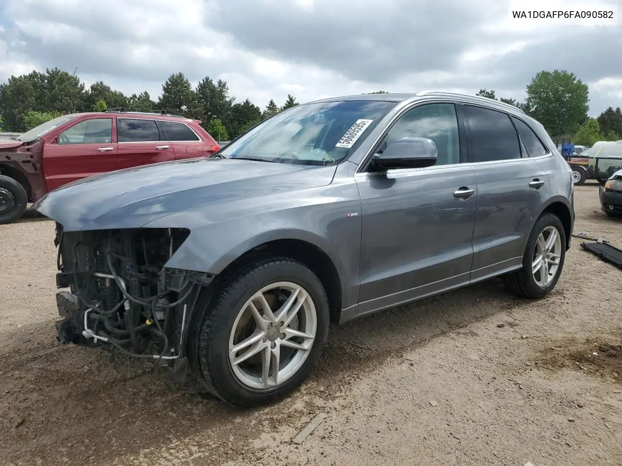 2015 Audi Q5 Premium Plus VIN: WA1DGAFP6FA090582 Lot: 56689595