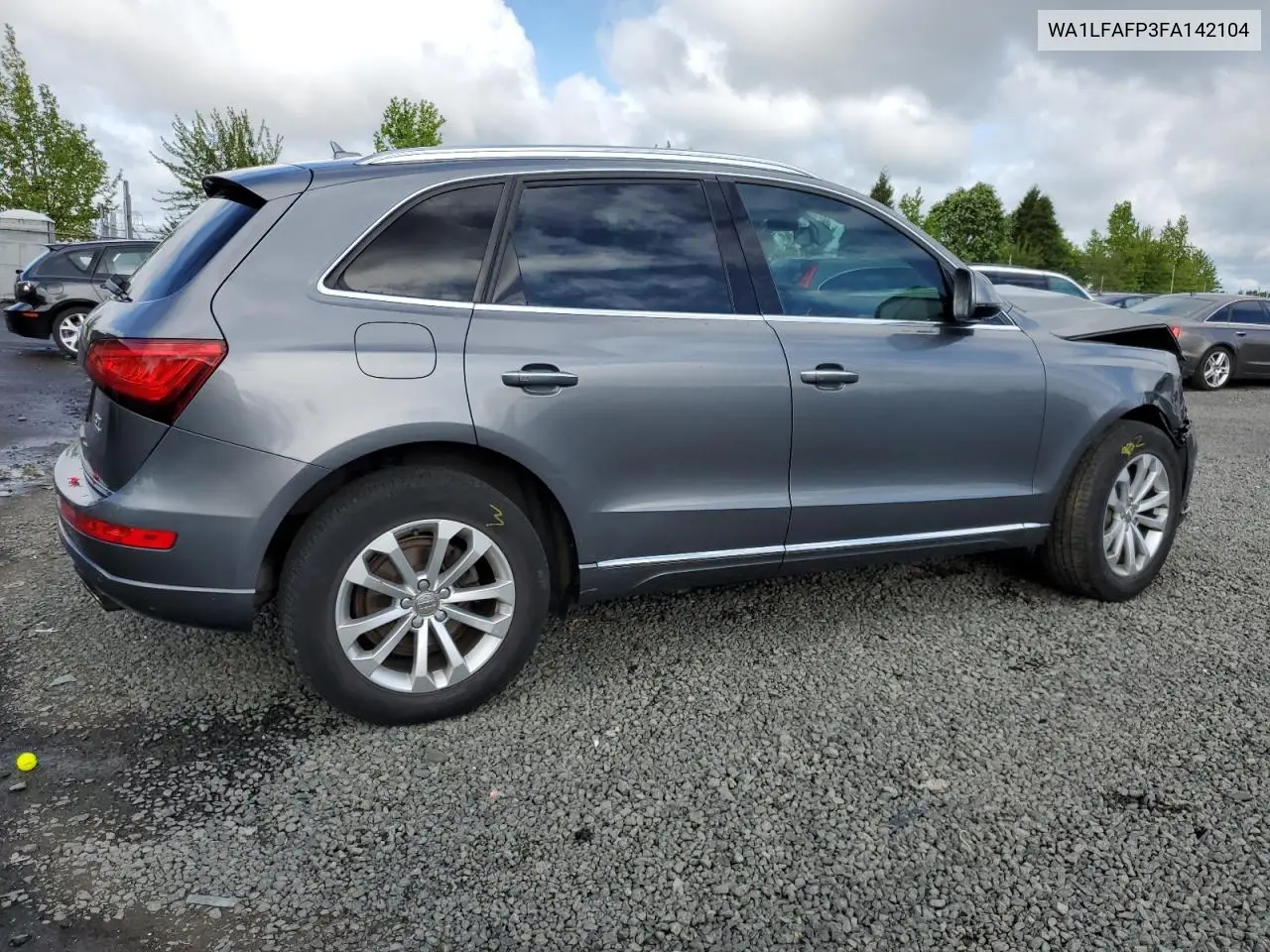 2015 Audi Q5 Premium Plus VIN: WA1LFAFP3FA142104 Lot: 56766855