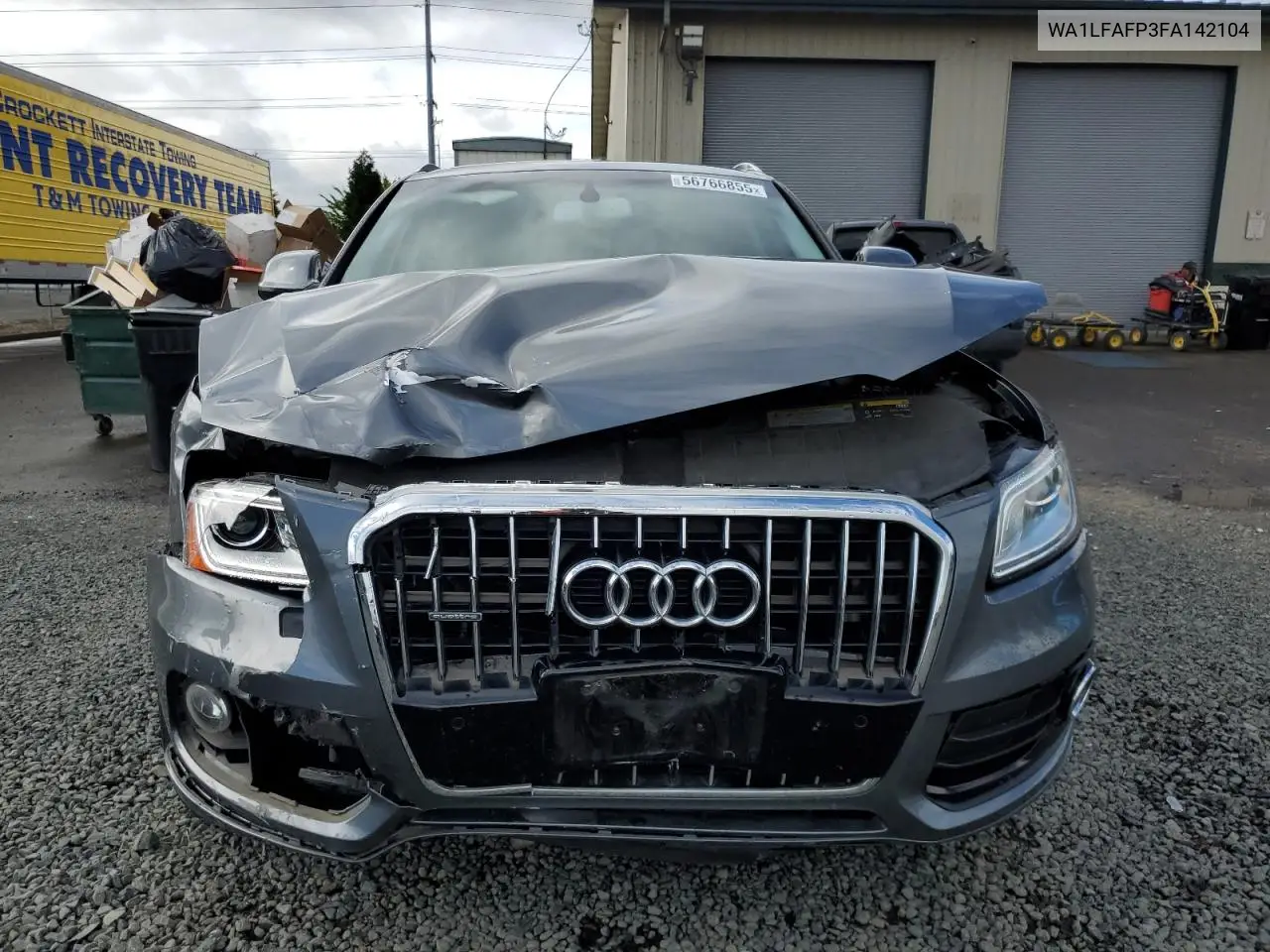 2015 Audi Q5 Premium Plus VIN: WA1LFAFP3FA142104 Lot: 56766855