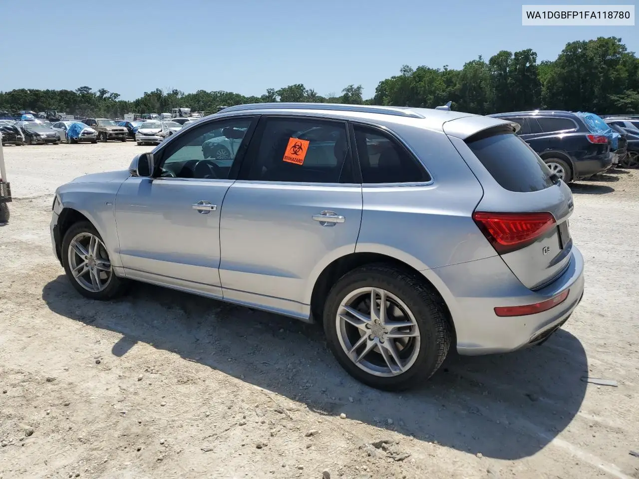 2015 Audi Q5 Premium Plus VIN: WA1DGBFP1FA118780 Lot: 56939045