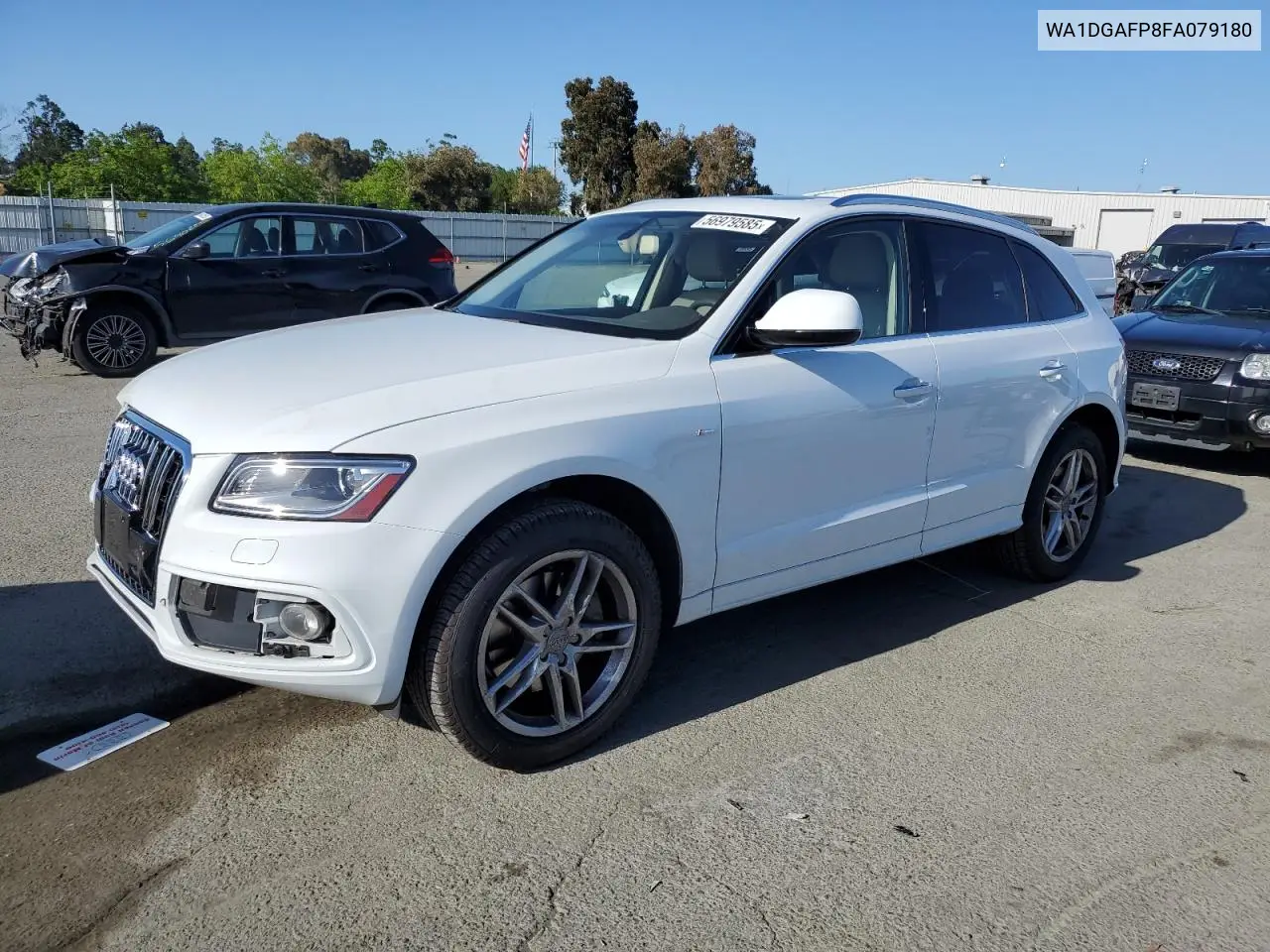 2015 Audi Q5 Premium Plus VIN: WA1DGAFP8FA079180 Lot: 56979585
