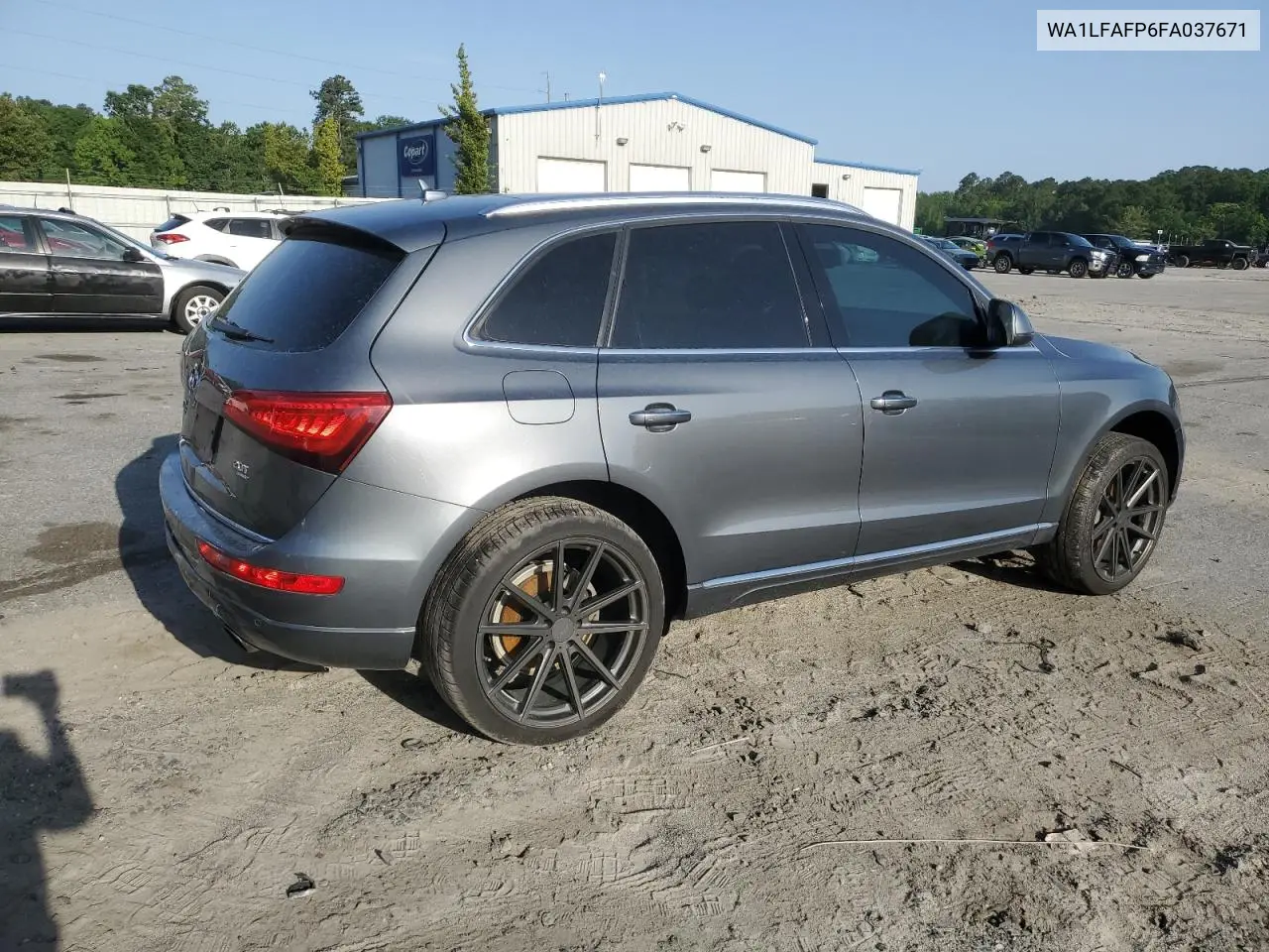 2015 Audi Q5 Premium Plus VIN: WA1LFAFP6FA037671 Lot: 57116875