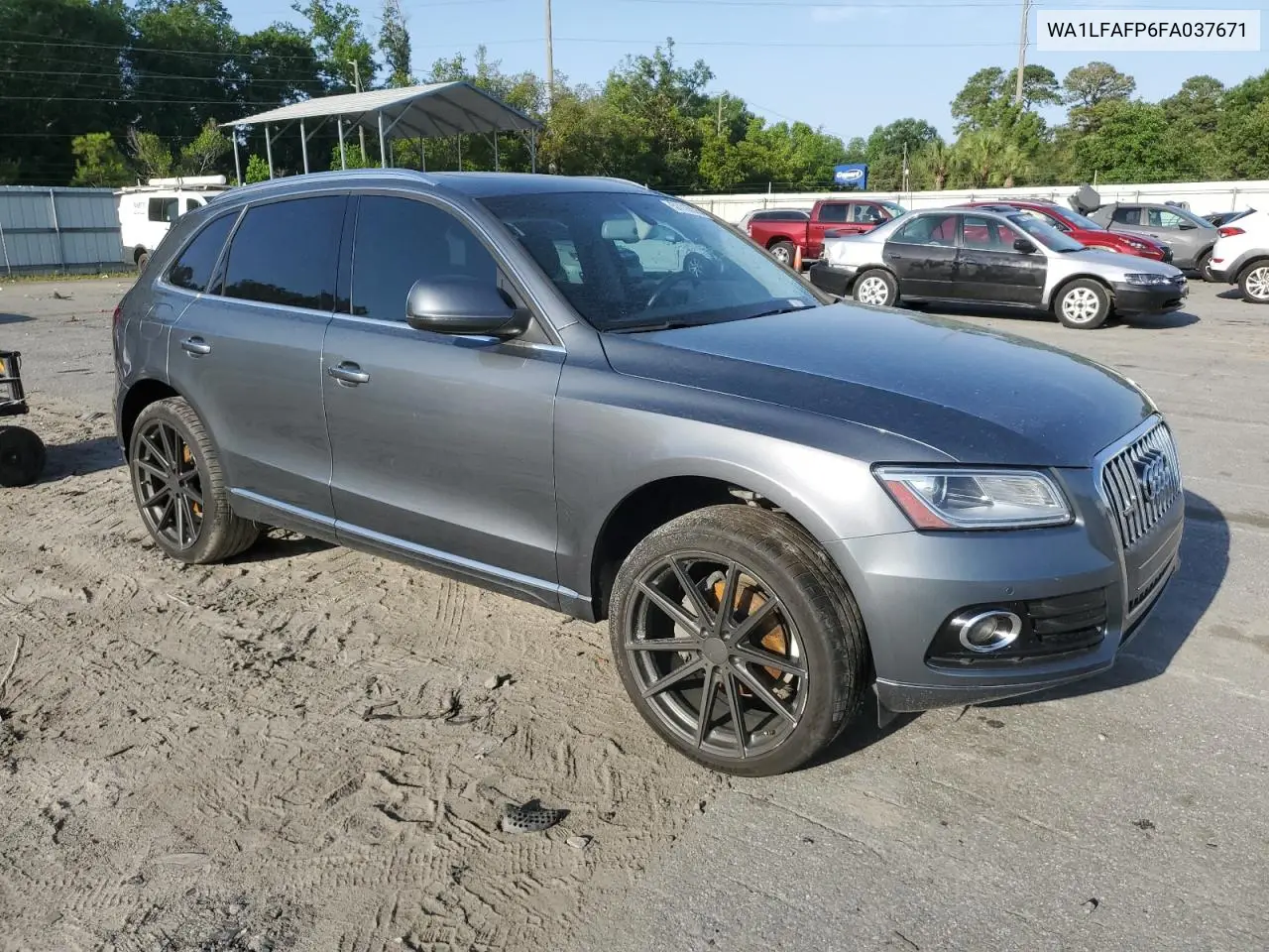 2015 Audi Q5 Premium Plus VIN: WA1LFAFP6FA037671 Lot: 57116875