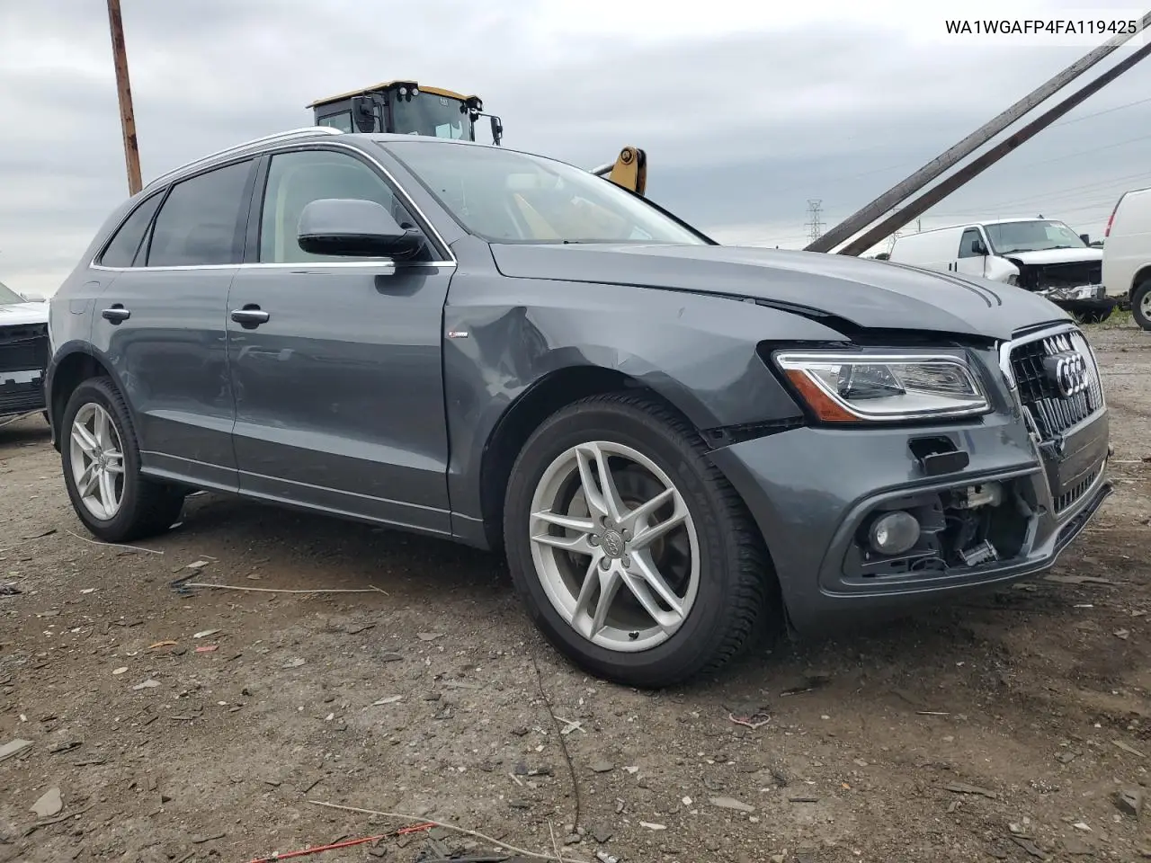 2015 Audi Q5 Prestige VIN: WA1WGAFP4FA119425 Lot: 62416105