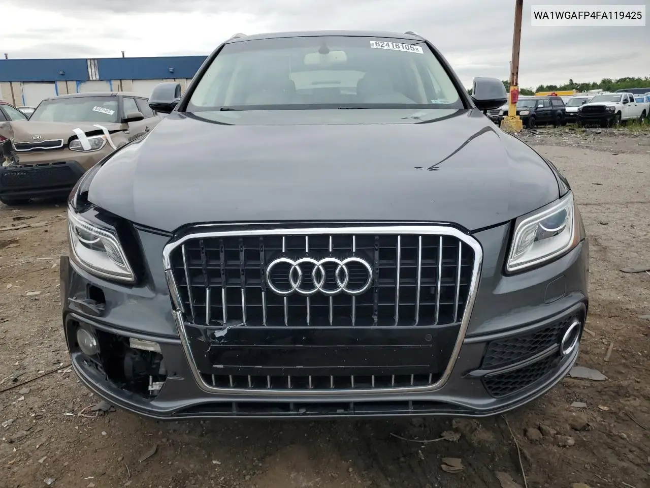 2015 Audi Q5 Prestige VIN: WA1WGAFP4FA119425 Lot: 62416105