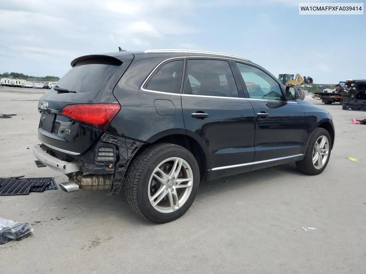 2015 Audi Q5 Tdi Premium Plus VIN: WA1CMAFPXFA039414 Lot: 62701075