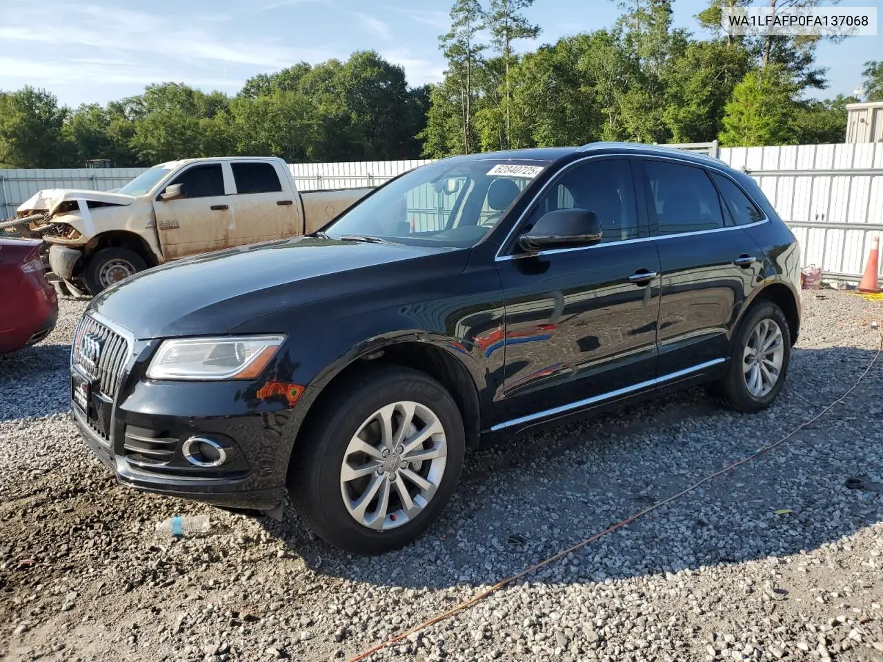 2015 Audi Q5 Premium Plus VIN: WA1LFAFP0FA137068 Lot: 62840725