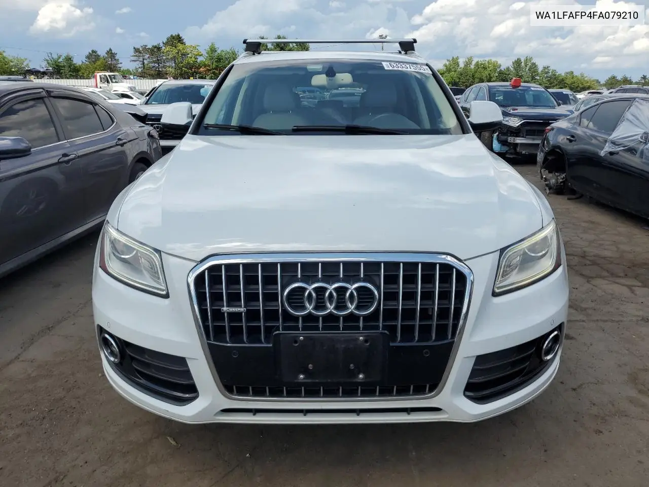 2015 Audi Q5 Premium Plus VIN: WA1LFAFP4FA079210 Lot: 63337555