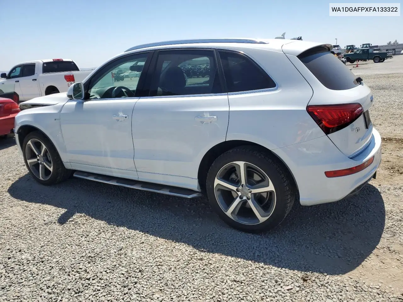 2015 Audi Q5 Premium Plus VIN: WA1DGAFPXFA133322 Lot: 63708085