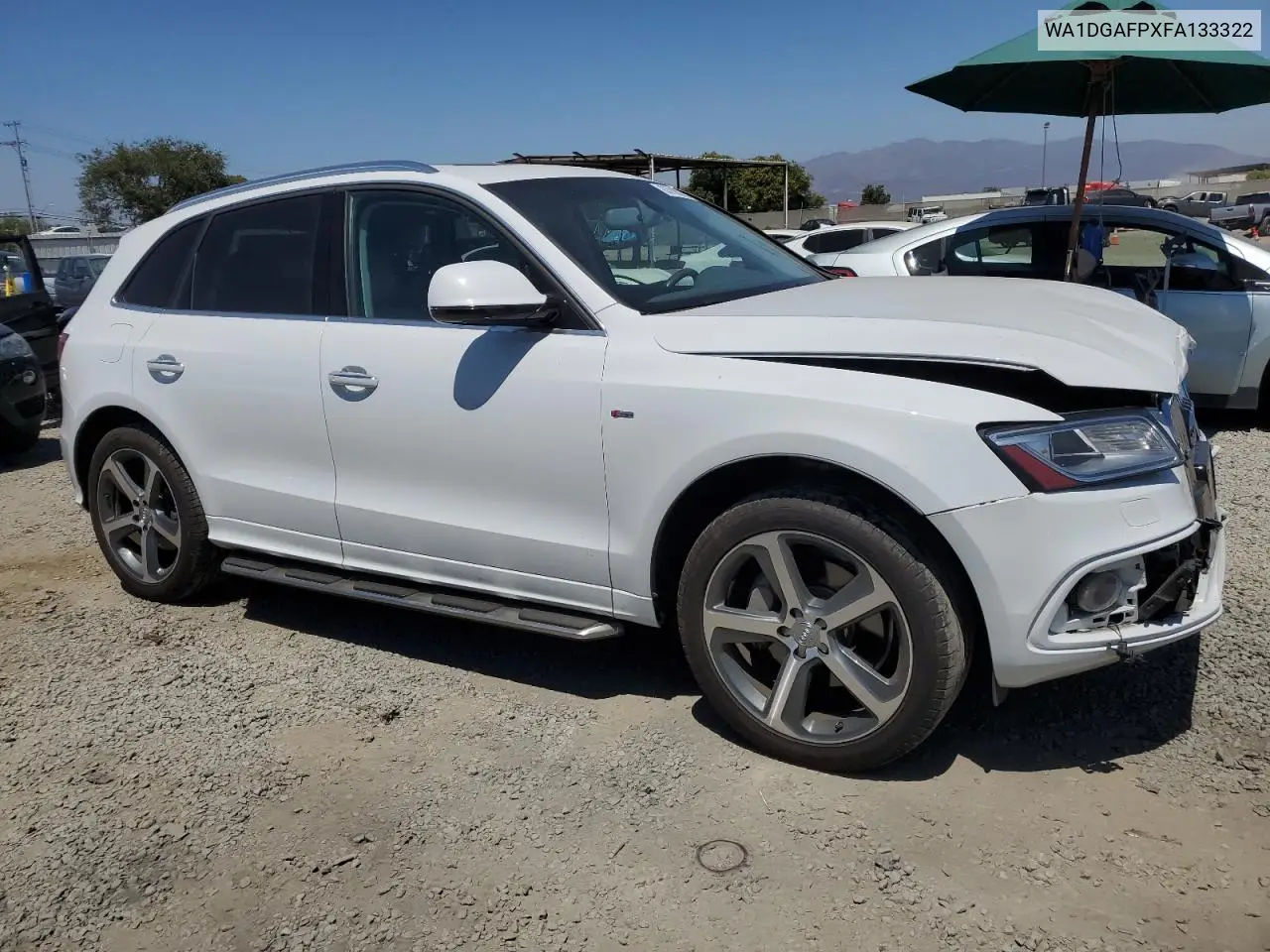 2015 Audi Q5 Premium Plus VIN: WA1DGAFPXFA133322 Lot: 63708085